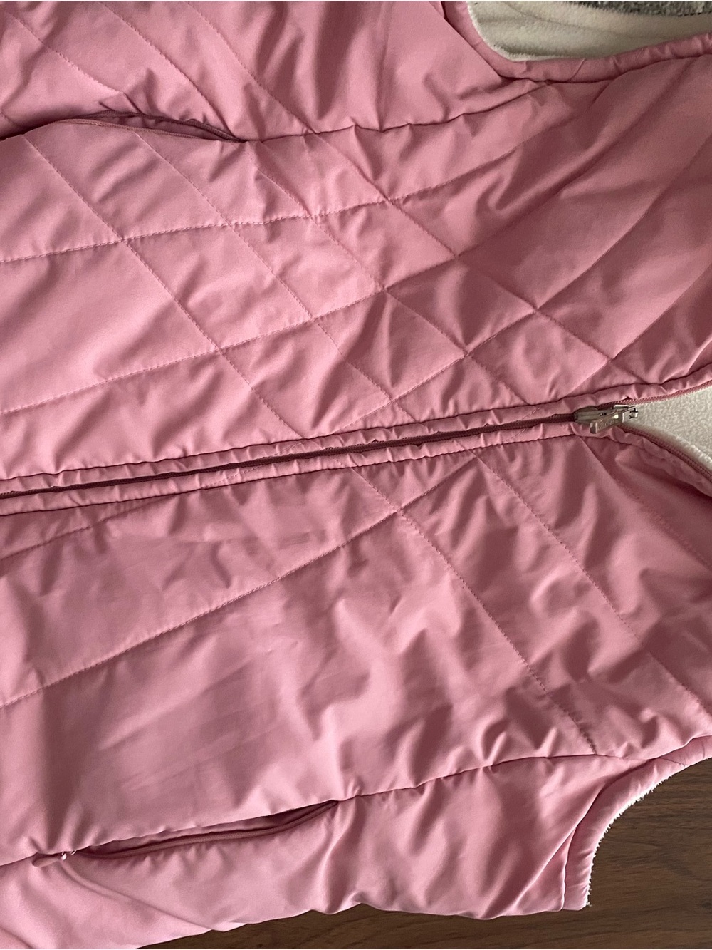 Izod Quilted Pink Women's Vest - Lightweight Layering